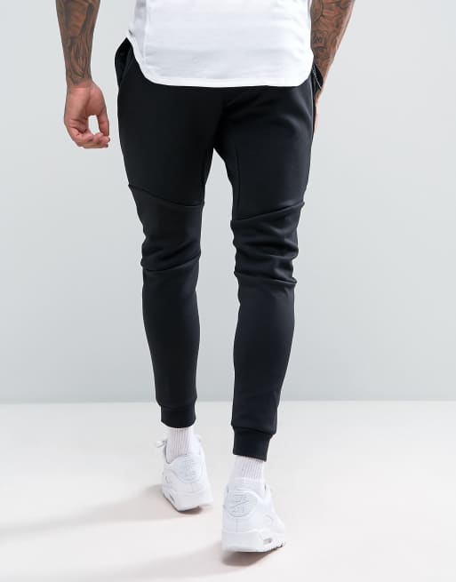 Nike tech fleece slim sweatpants in black 805162-010 | ASOS