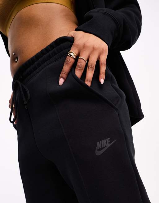 CODE TECH SLIM WOMENS BLACK JOGGERS