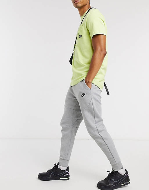 mineraal top analoog Nike Tech Fleece sweatpants in dark gray heather - gray | ASOS