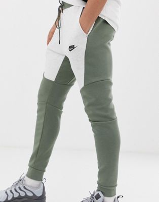 Nike Tech Fleece Sweatpants in green | ASOS