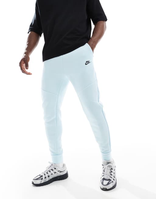 Nike Tech Fleece sweatpants in light blue