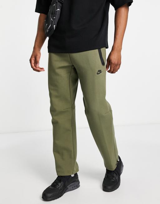 Nike tech fleece pants olive new arrivals