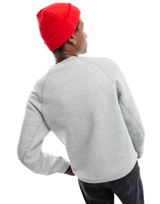 Nike - Tech - Fleece sweatshirt in grijs, 2 van 4
