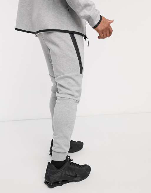 Nike – Tech Fleece – Szare joggersy z polaru 805162-063, 2 z 4