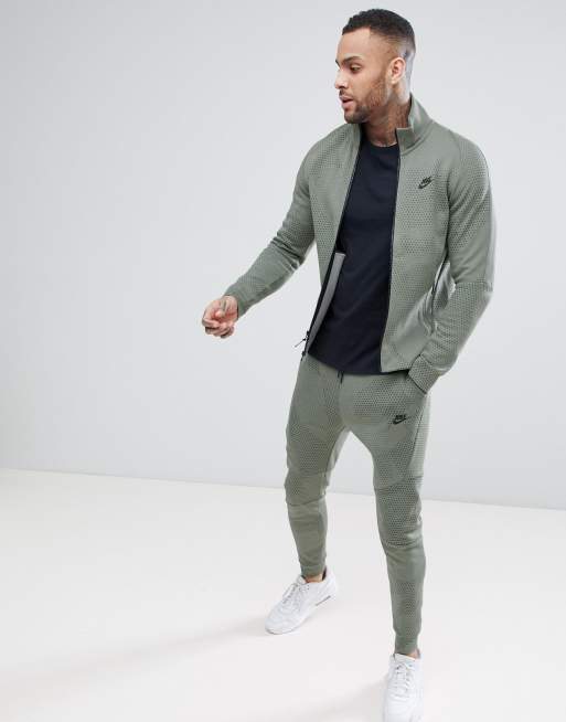 Nike Tech Fleece Tapered Fit Joggers In Green 886175 004 ASOS