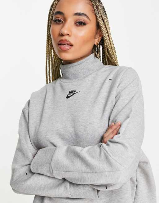 Womens nike store turtleneck hoodie