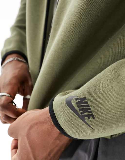 Nike Tech Fleece winter jacket khaki, 4 of 4