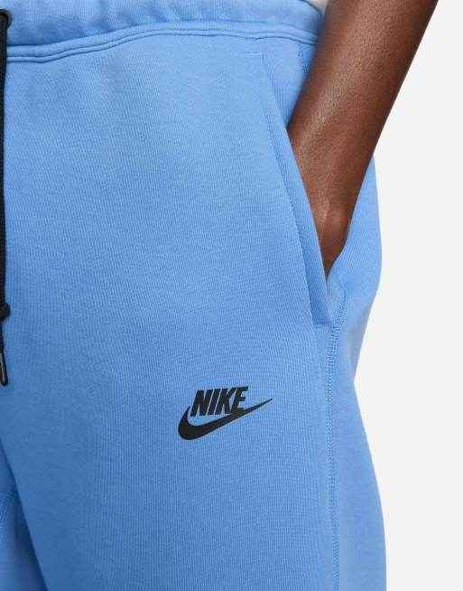 Nike blue best sale tech fleece pants