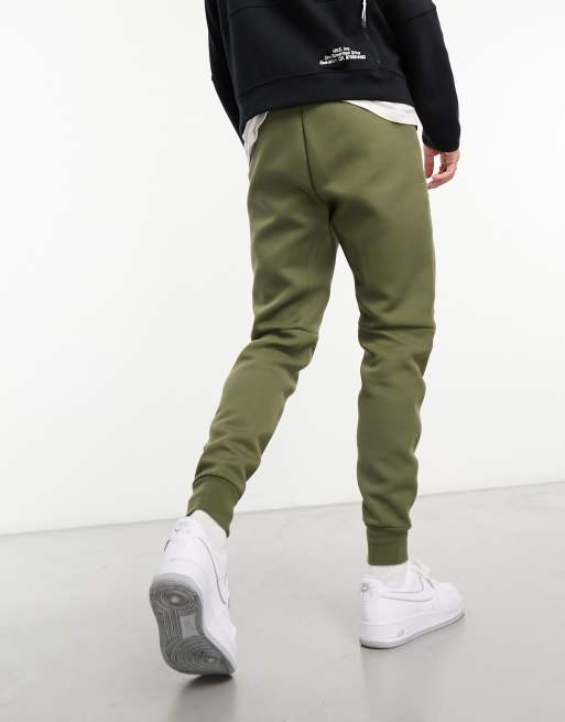 Nike – Tech Fleece Winter – Joggersy w zielonym odcieniu khaki , 3 z 4