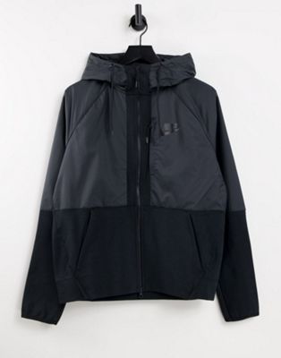 Nike Tech Fleece Winter zip-up hoodie in black