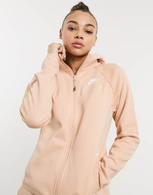 peach nike jacket
