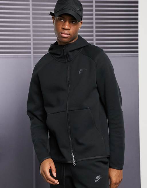 Nike tech fleece sales zip through hoodie