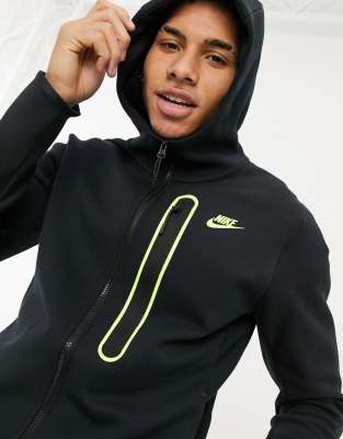 black and volt hoodie