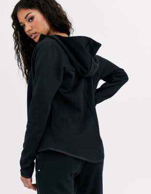 nike tech fleece zip through hoodie