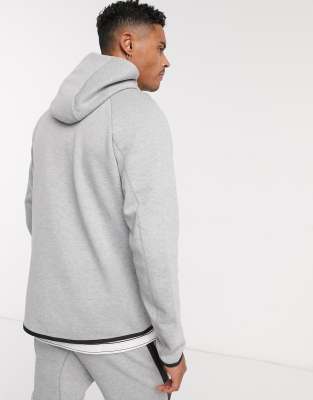 nike tech fleece zip through hoodie