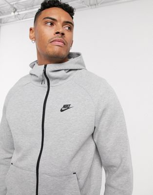 Nike Tech fleece zip through hoodie in 