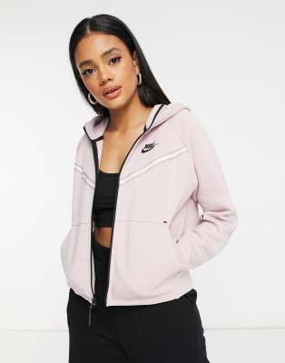 nike tech fleece light pink