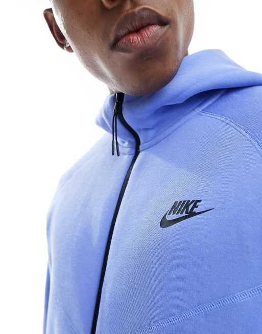 Nike Womens Sportswear Rally Metallic Logo Zip Hoodie Blush