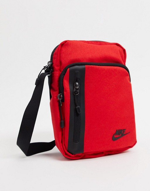 Nike Tech flight bag in red