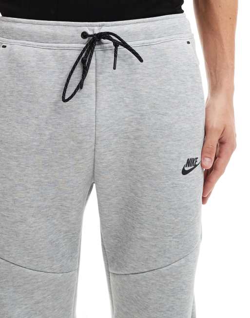 Nike – Tech – Grå joggers med fleece, 4 av 5