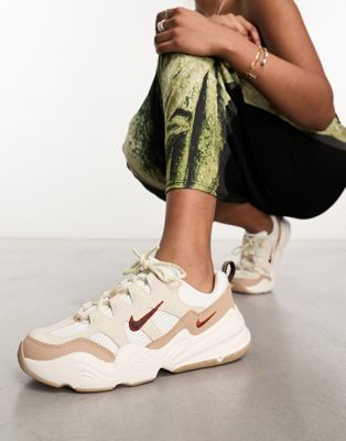 Nike Tech Hera trainers in off white and beige - ASOS Price Checker