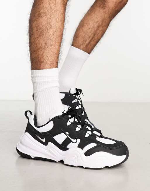 Nike Sportswear TECH HERA - Trainers - white/black/white 