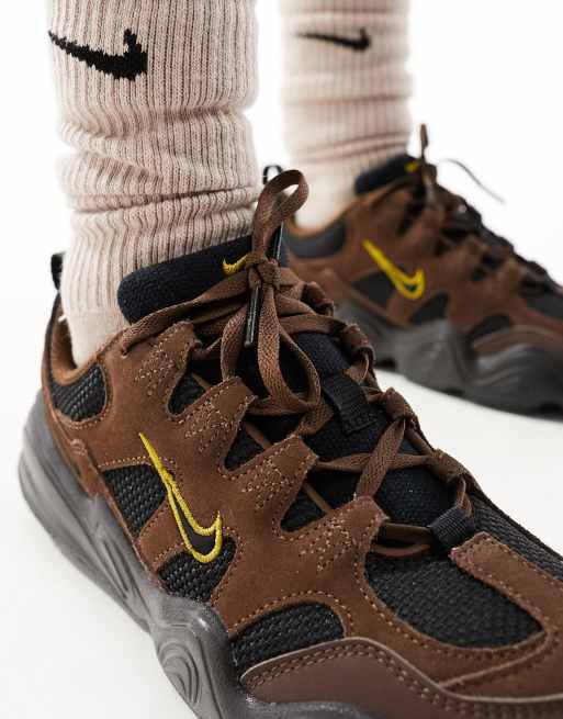 Nike Tech Hera trainers in cacao wow brown and black | ASOS