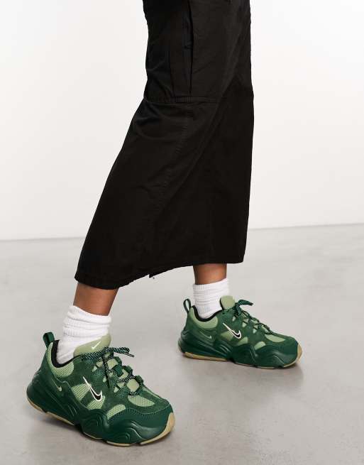 Nike dark green hot sale trainers