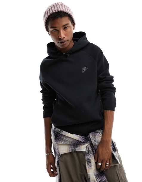 Nike Tech hoodie in black - view 1