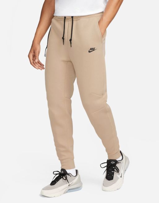 Nike - Tech - Kakigrønne vinterjoggingbukser i fleece