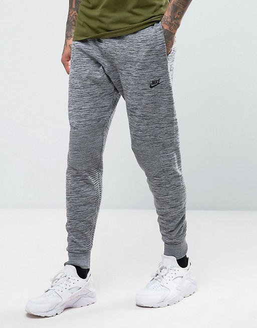 Nike | Nike Tech Knit Joggers In Tapered Fit In Grey 832180-091