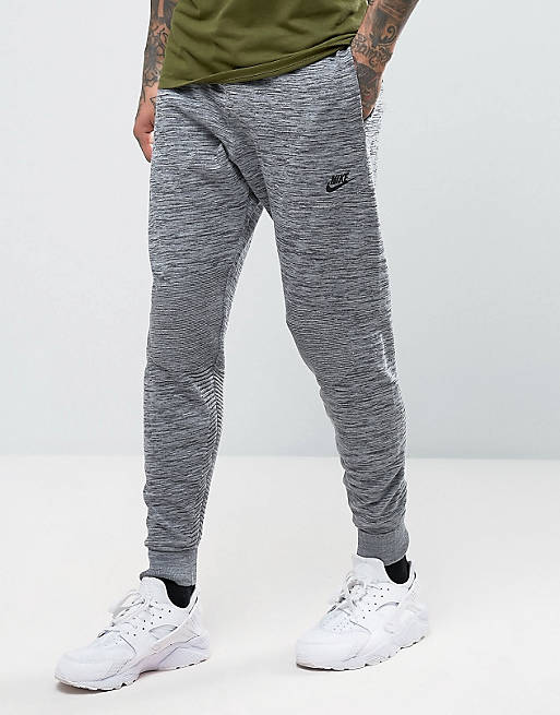 Nike Tech Knit Joggers In Tapered Fit In Grey 832180-091 | ASOS