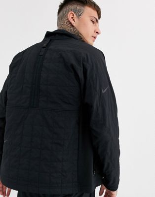 nike tech pack quilted zip jacket