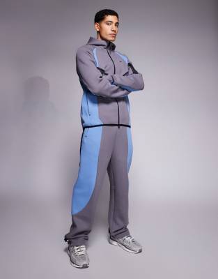 Nike Tech Pro Track Jacket In Gray