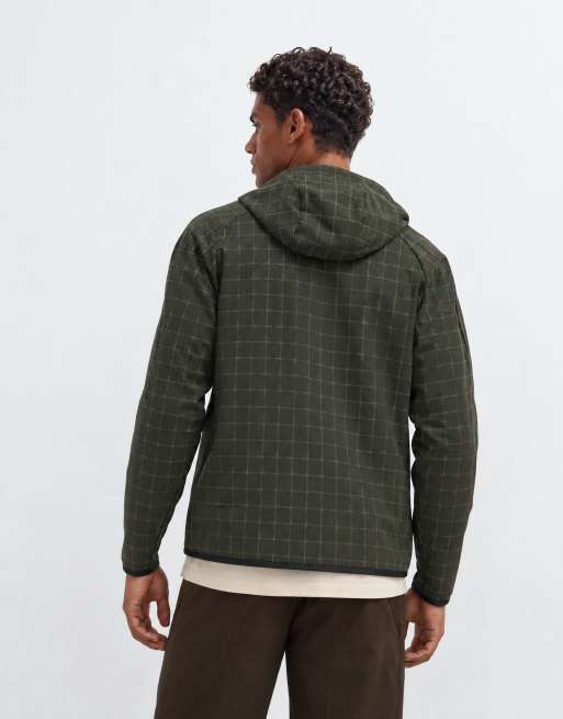 Nike Tech Shori full zip reflective jacket in khaki, 6 of 9