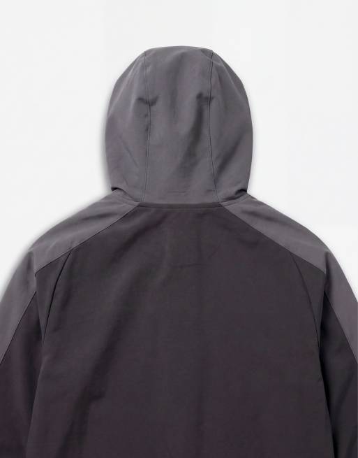 Nike Tech Shori gebreid windrunner jack met volledige ritssluiting in grijs, 8 van 9