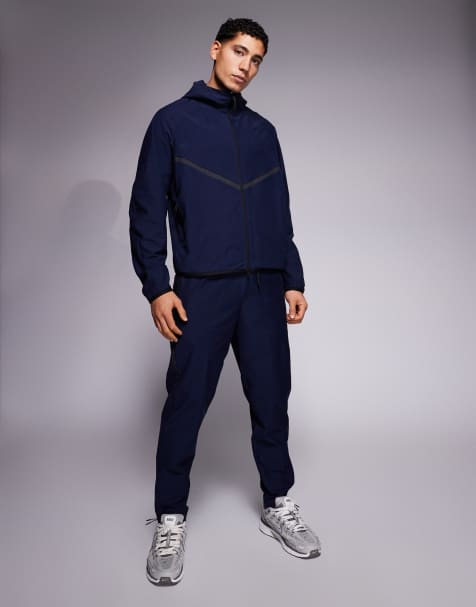 Nike – Tech Shori – Granatowe joggersy - view 1