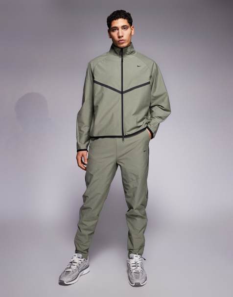 Nike Tech Shori joggers in light khaki - view 1