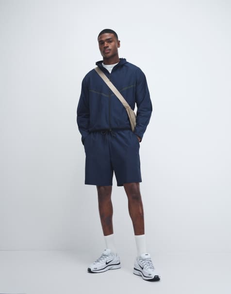 Nike - Tech Shori - Marineblå shorts - view 1