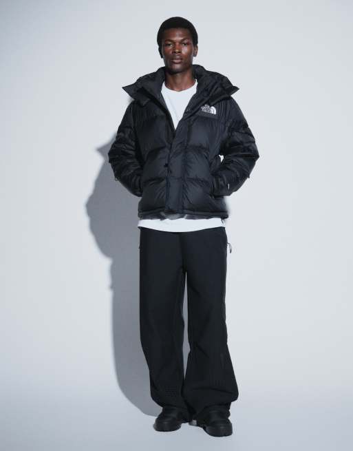 Nike Tech Shori perforated wide leg joggers in black, 2 of 5