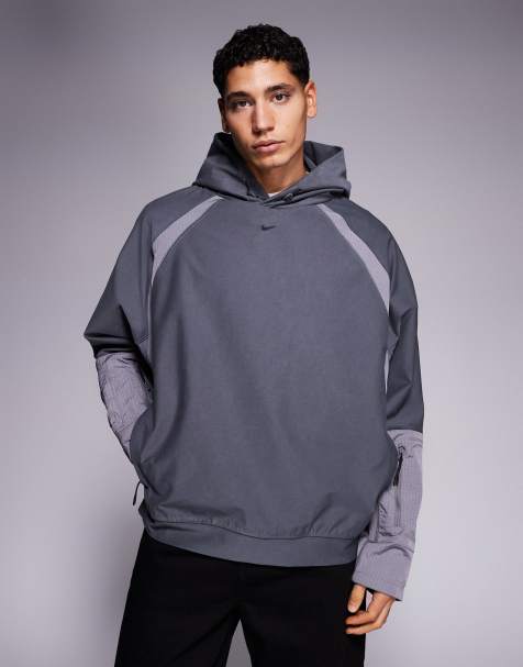 Nike Tech - Shori - Sweat à capuche style utilitaire - Gris - view 1
