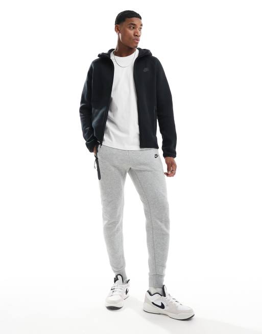 Nike - Tech - sweat à capuche en polaire à fermeture éclair - Noir, 3 de 4