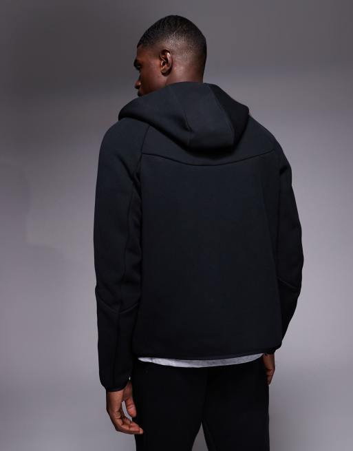 Nike - Tech - Sweat à capuche en polaire à fermeture éclair - Noir, 3 de 5