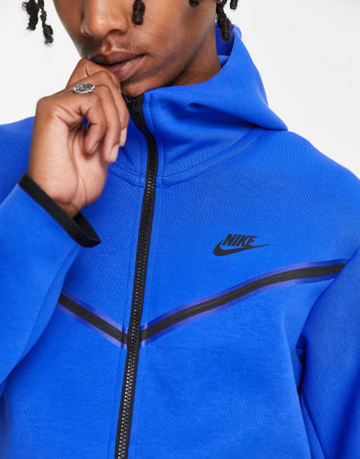Nike Tech Sweat à capuche en polaire Bleu royal ASOS
