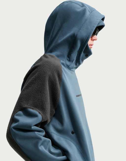 Nike Tech Therma-FIT Boreas felpa con cappuccio oversize blu, 2 di 4