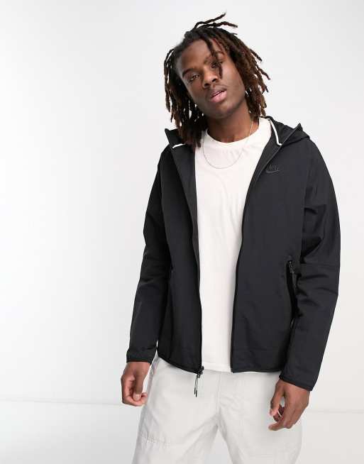 Activar calidad sonido Nike Tech woven jacket in black | ASOS