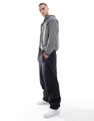 Nike Tech Woven Reflective Jacket In Gray