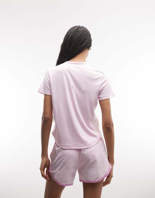 Nike Tempo Running Dri-FIT T-shirt in pink  , 3 of 4