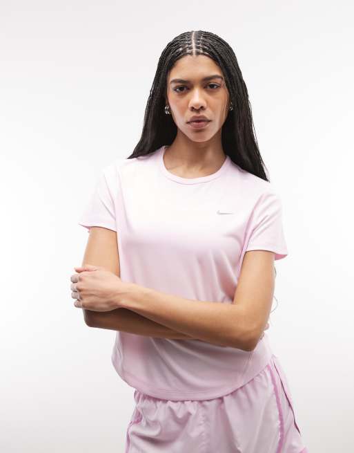 Nike Tempo Running Dri-FIT T-shirt in pink  , 4 of 4