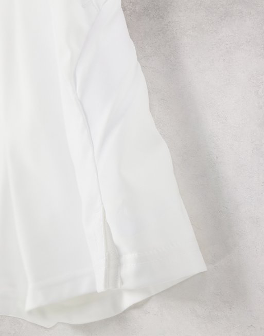 Nike Tennis 7 inch shorts in white, 3 of 4